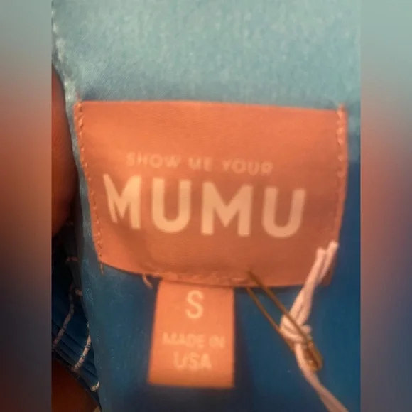 Show me your mumu satin maxi dress